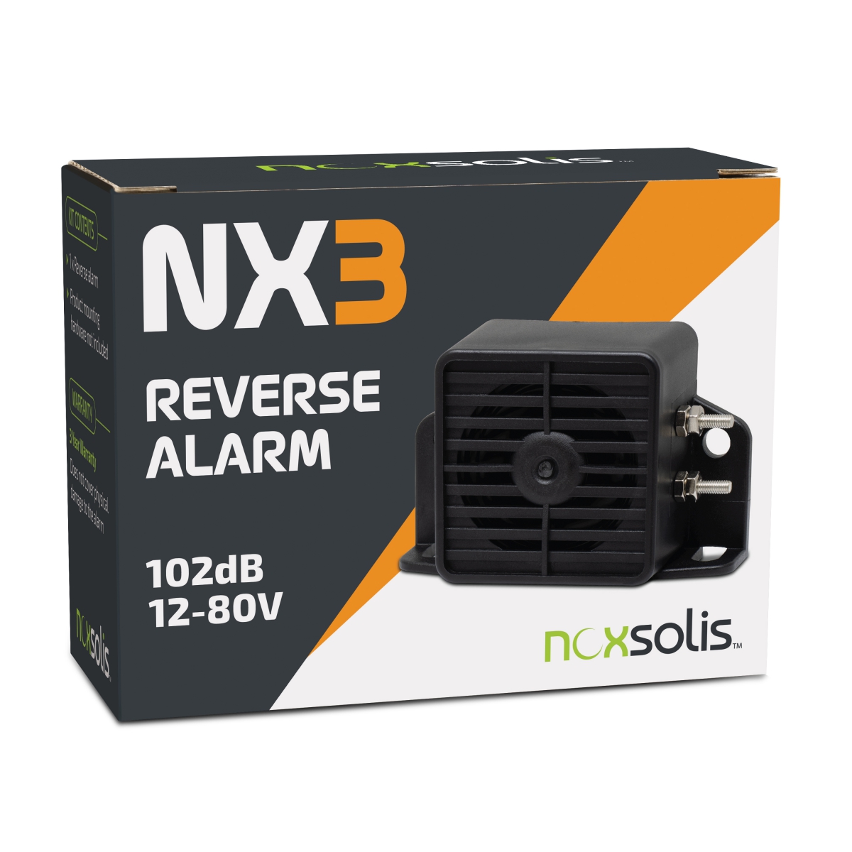 NX3 – Reverse Alarms