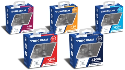 Tungsram Halogen Headlight Bulbs - Upgrades